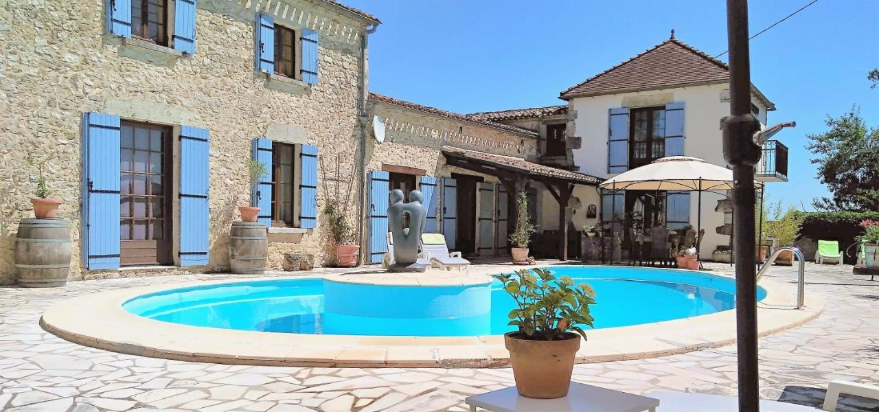 Luxury B&B Maison A Votre Sante, In Bordeaux Wine Region Savignac-de-Duras Εξωτερικό φωτογραφία